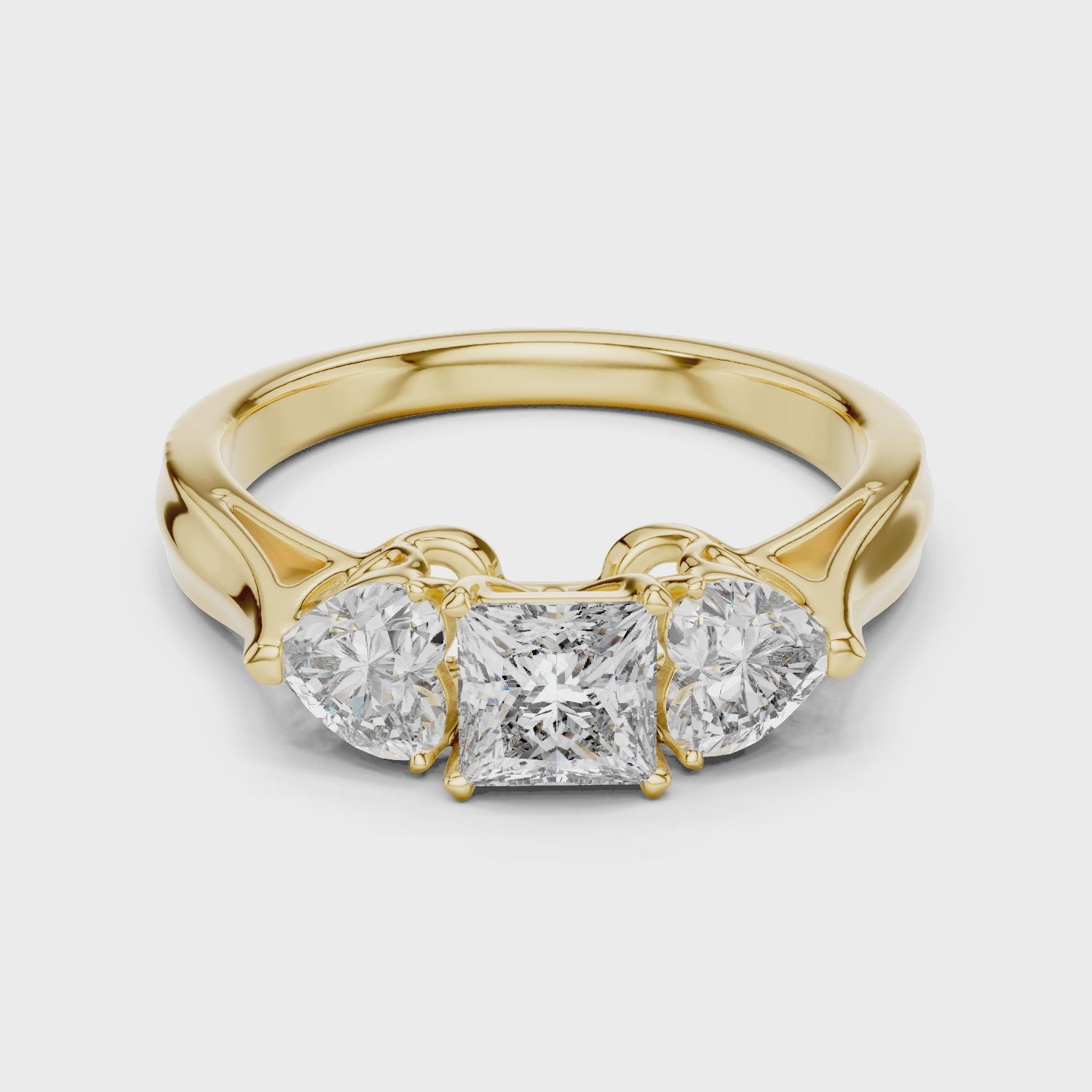 ring video on white background